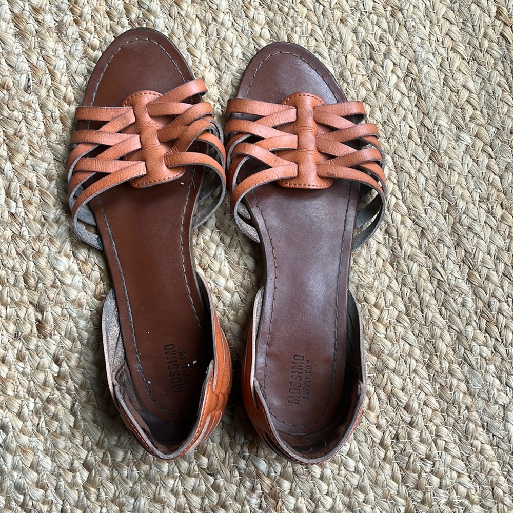 Mission braided slip-on sandals - boho